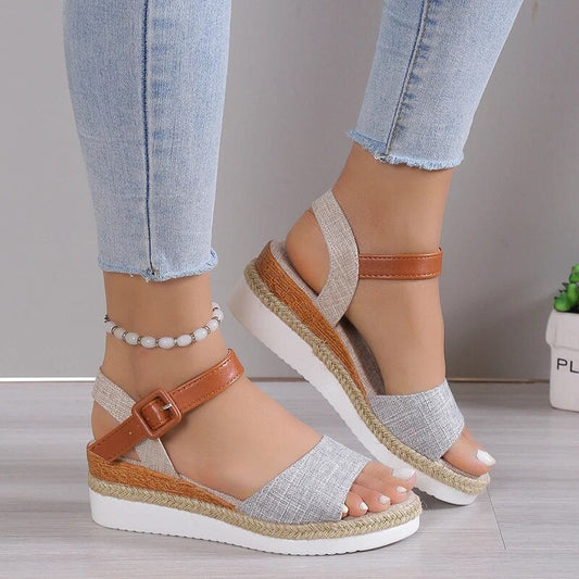 Shoes for Women High Quality Bohemian Women's Sandals Summer Platform Light Casual Sandals Women Wedge Shoes Ladies Zapatos