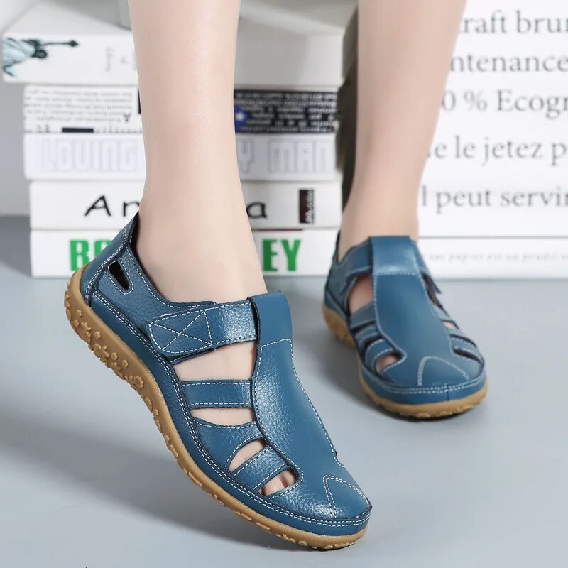 Ddbos NEW Women Sandals Casual Summer Ladies Soft Beach Sandals Walking Shoes Outdoor Comfort Classic Fashion Sneakers Brathable Shoes