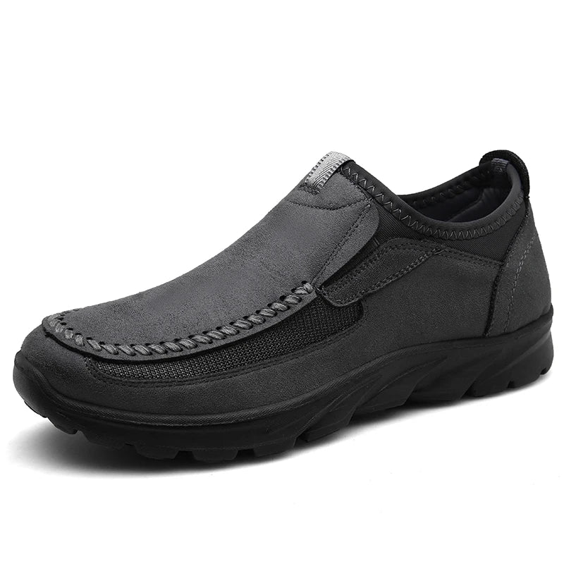 Ddbos Men Casual Shoes Luxury Brand Fashion Mens Loafers Moccasins Breathable Slip on Retro Driving Shoes Men Leather Sneakers