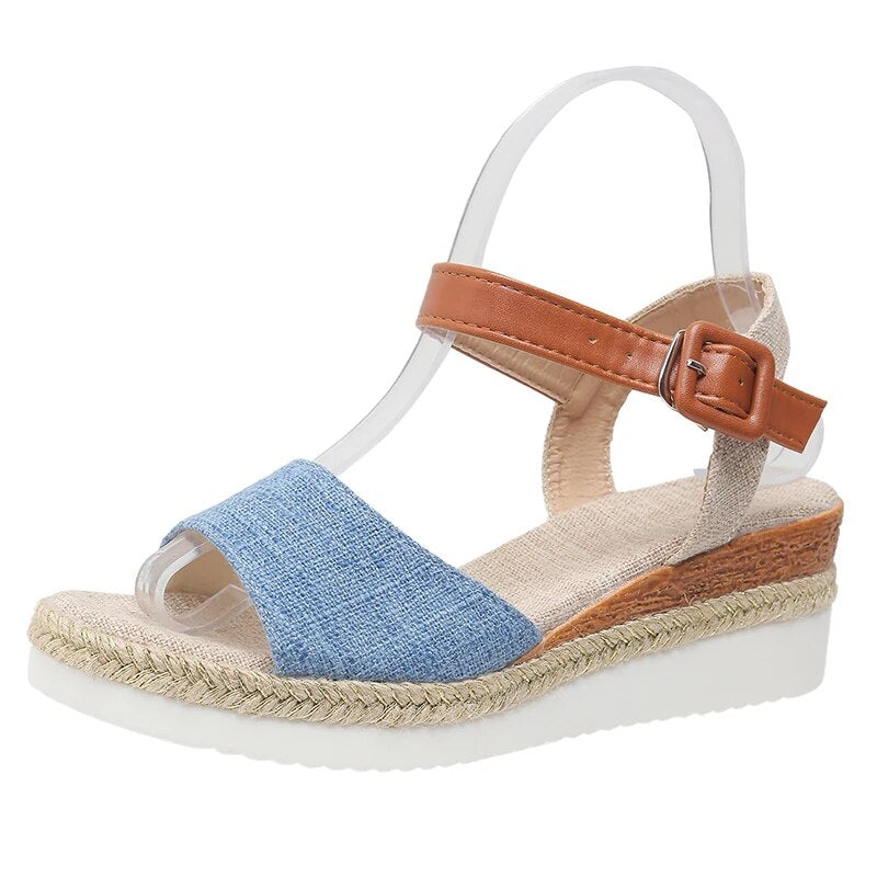 Ddbos Shoes for Women High Quality Bohemian Women's Sandals Summer Platform Light Casual Sandals Women Wedge Shoes Ladies Zapatos