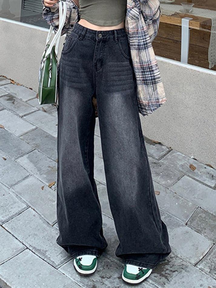 Ddbos - Vintage Wide Leg Jeans