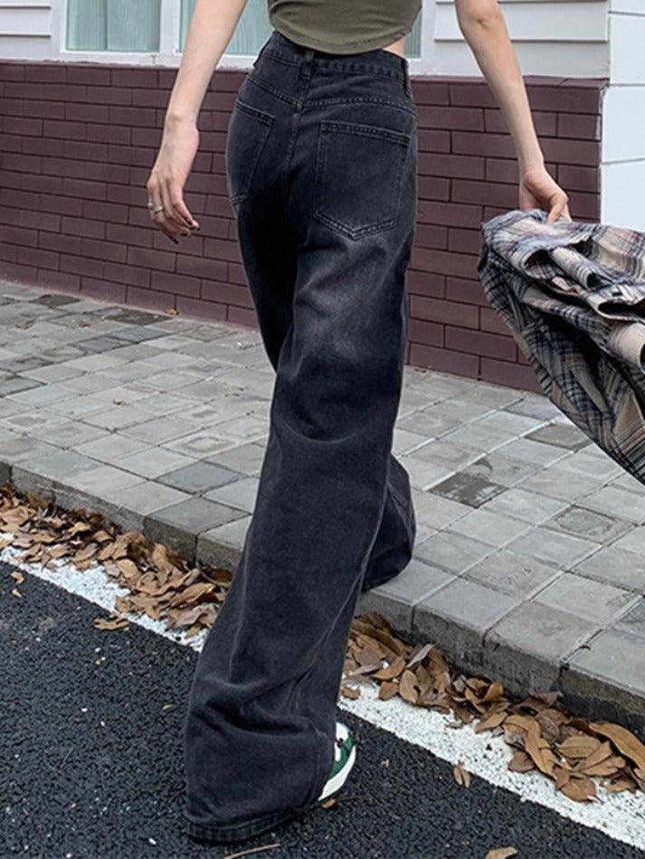 Ddbos - Vintage Wide Leg Jeans