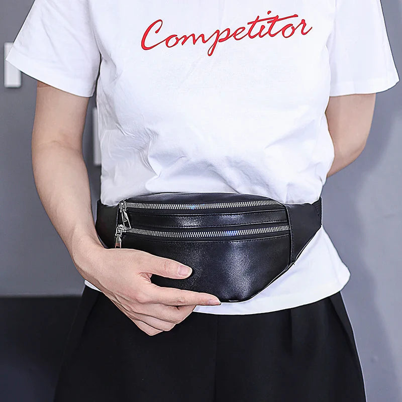 Ddbos Fanny Pack Women Fashion Waist Pack Casual Crossbody Chest Bags Unisex Hip Bum Bag Waterproof Travel Belt Bag Sport Purse Pocket