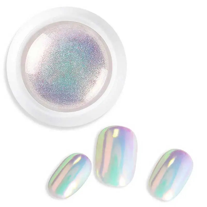 Mermaid Nail Glitter Powder Pearl Shell Shimmer Powder Glimmer Dust Pretty Shimmer Laser Glitters Nail Art Decorations