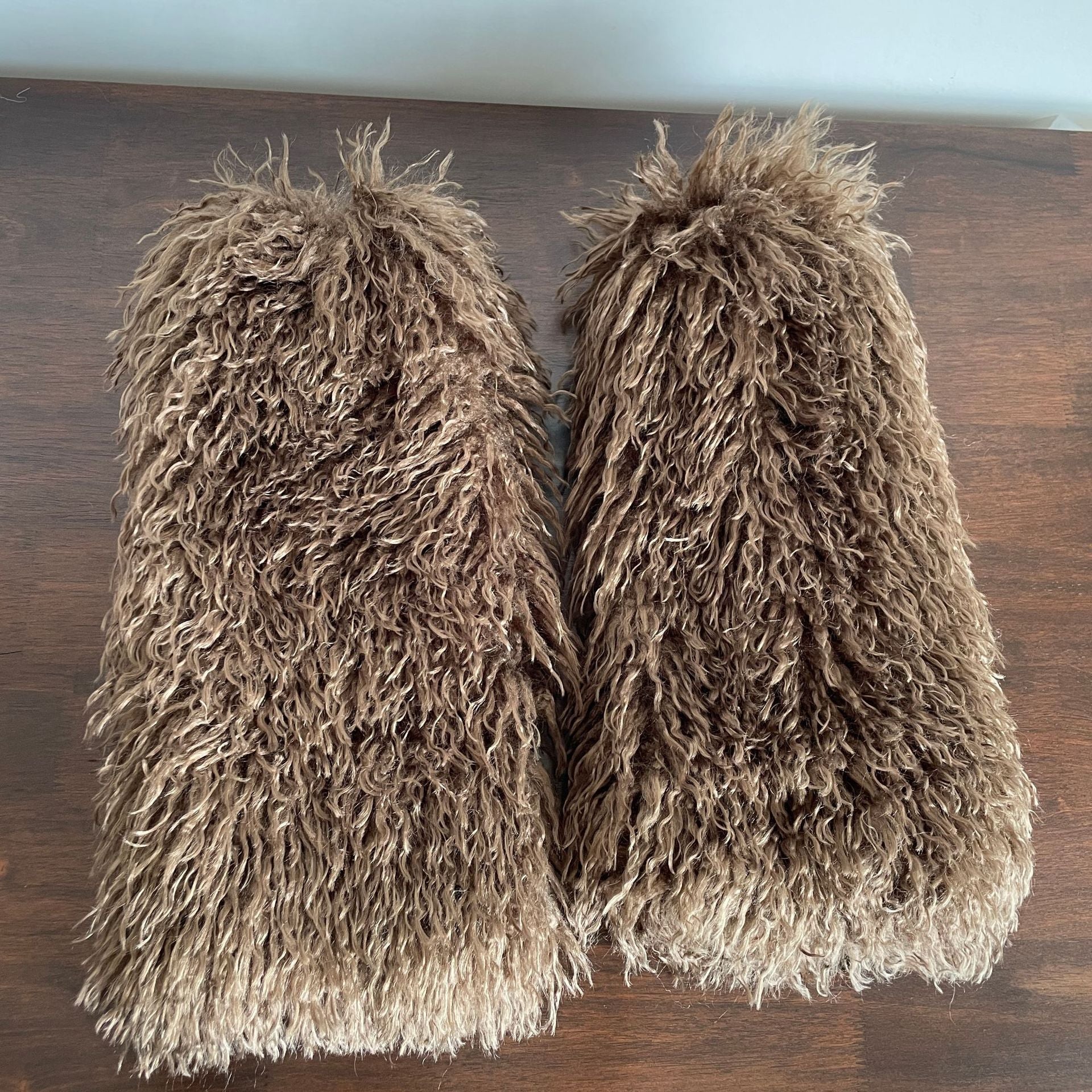 fall trends 2024 outfits Teddy Leg Cover Autumn and Winter Vintage Modern Hot Girl Y2ky Sub-Culture Furry Leg Cover Thickened Slimming Faux Fur Socks