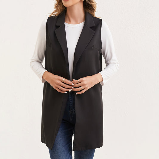 vest Women's New Commuter Sleeveless Slim Suit Jacket Ladies