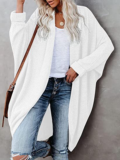 long sweater dress outfit 11 Color Women's Cardigan Long Sleeve Cardigan Coat Large Sweater Loose Bohemian Style Pocket Coat