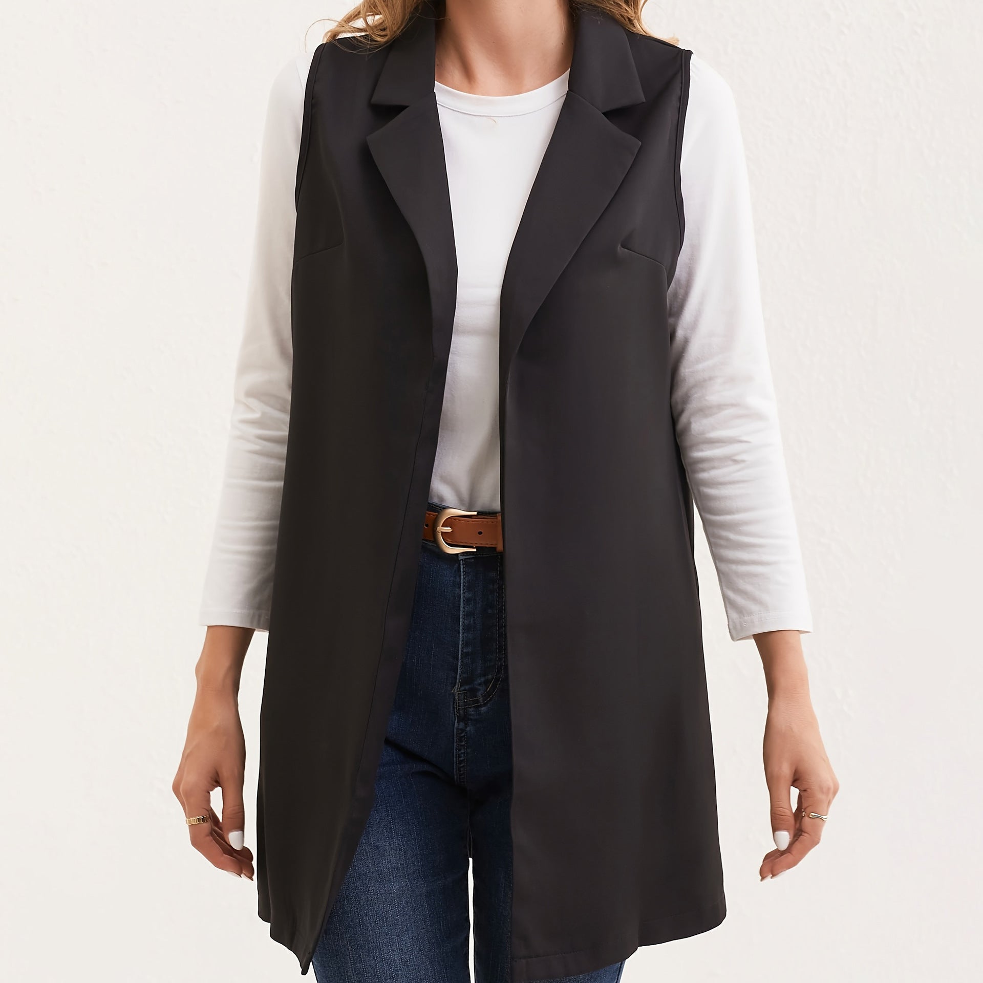 vest Women's New Commuter Sleeveless Slim Suit Jacket Ladies