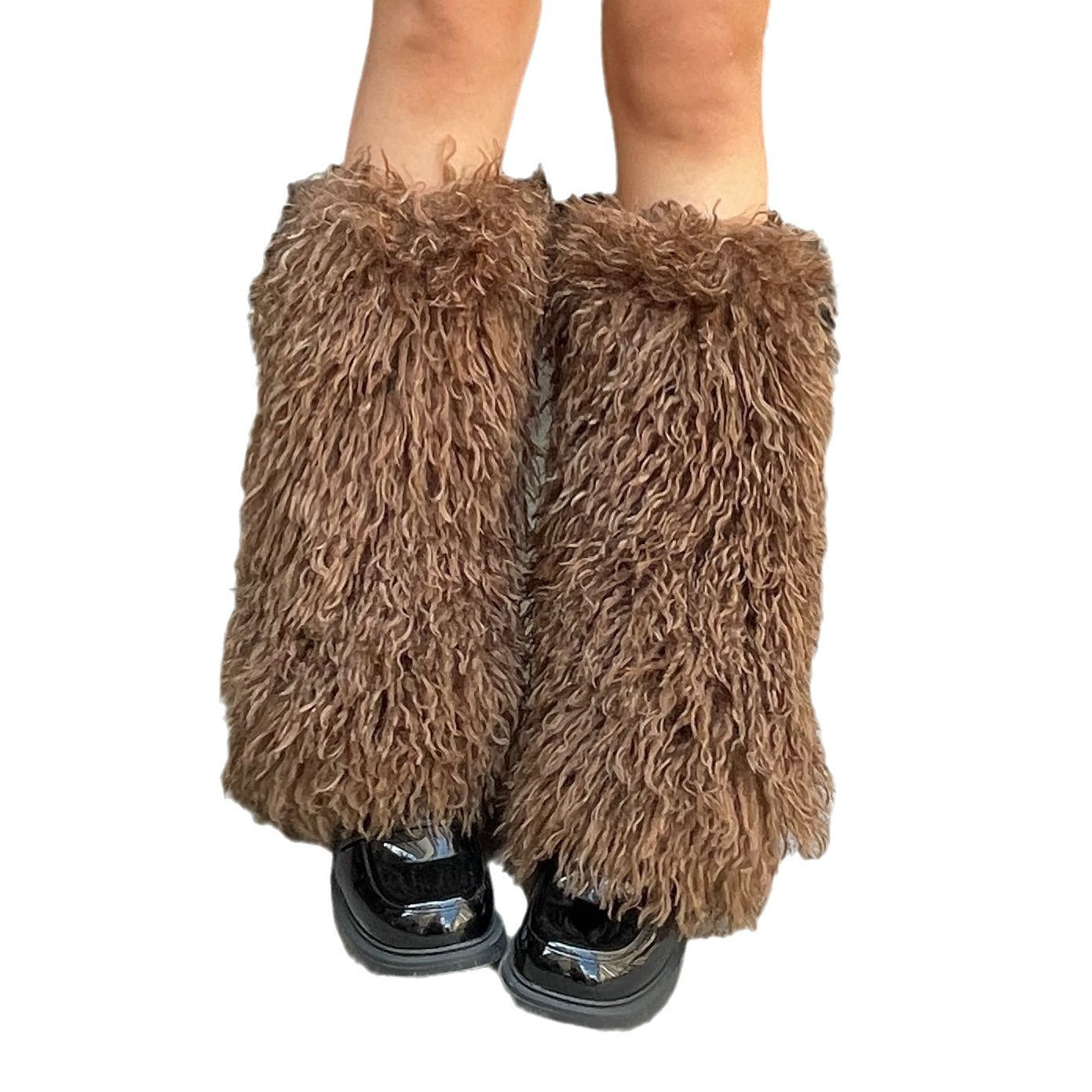 fall trends 2024 outfits Teddy Leg Cover Autumn and Winter Vintage Modern Hot Girl Y2ky Sub-Culture Furry Leg Cover Thickened Slimming Faux Fur Socks