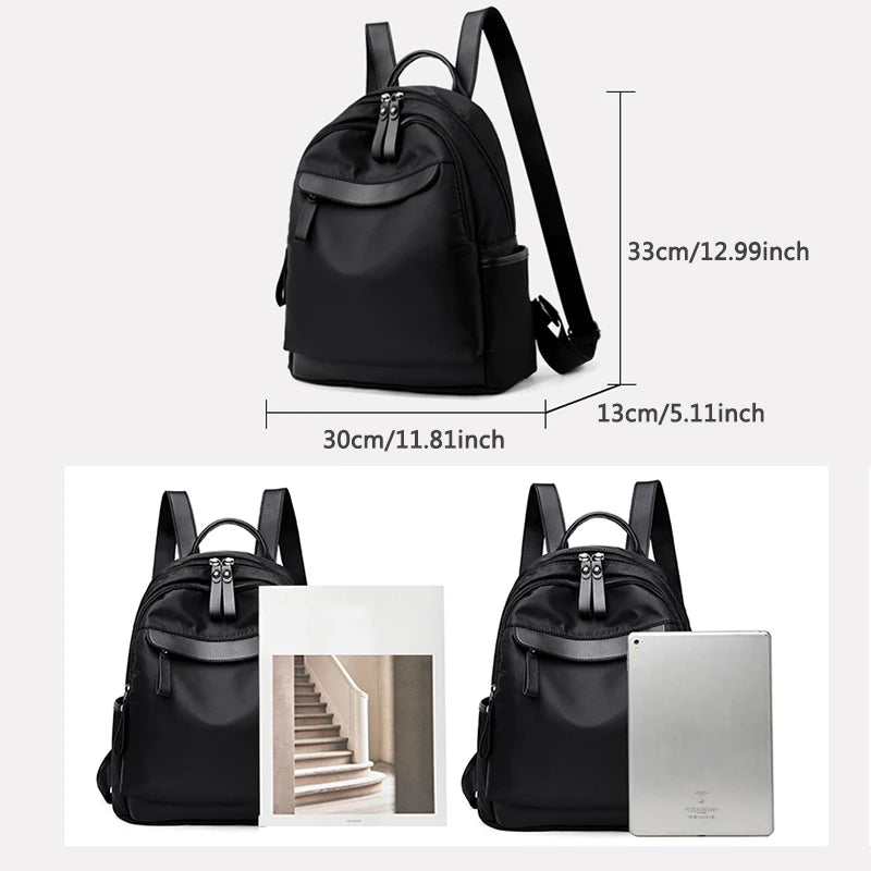 Ddbos Oxford Cloth Women's Backpack 2024 New Fashion Backpack Casual Versatile Outdoor Travel Daily Commuting Backpack