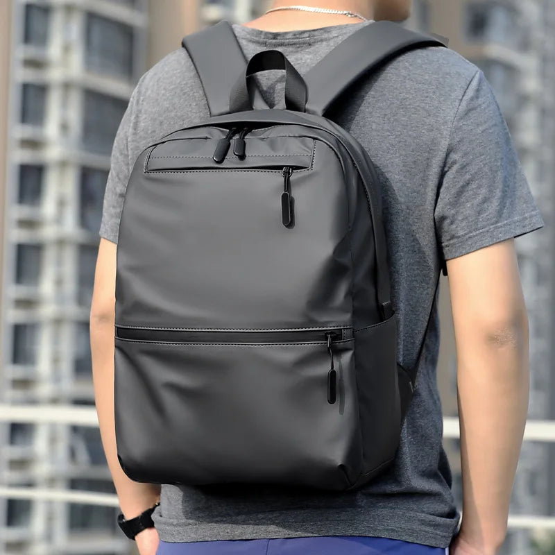 Ddbos New Fashion Large Capacity Men's Backpack Laptop Bag Waterproof Fabric Student School Bag Hot Sale