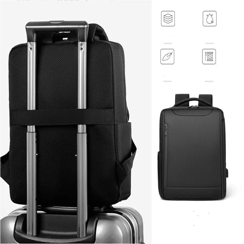 Ddbos New Laptop Backpack Anti-theft Waterproof School Backpacks USB Charging Men Business Travel Bag Backpack New Design