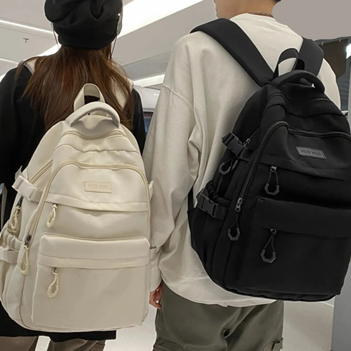 Schoolbag Male Junior High School Students High School Large Capacity College Students Middle School Students Computer Boys