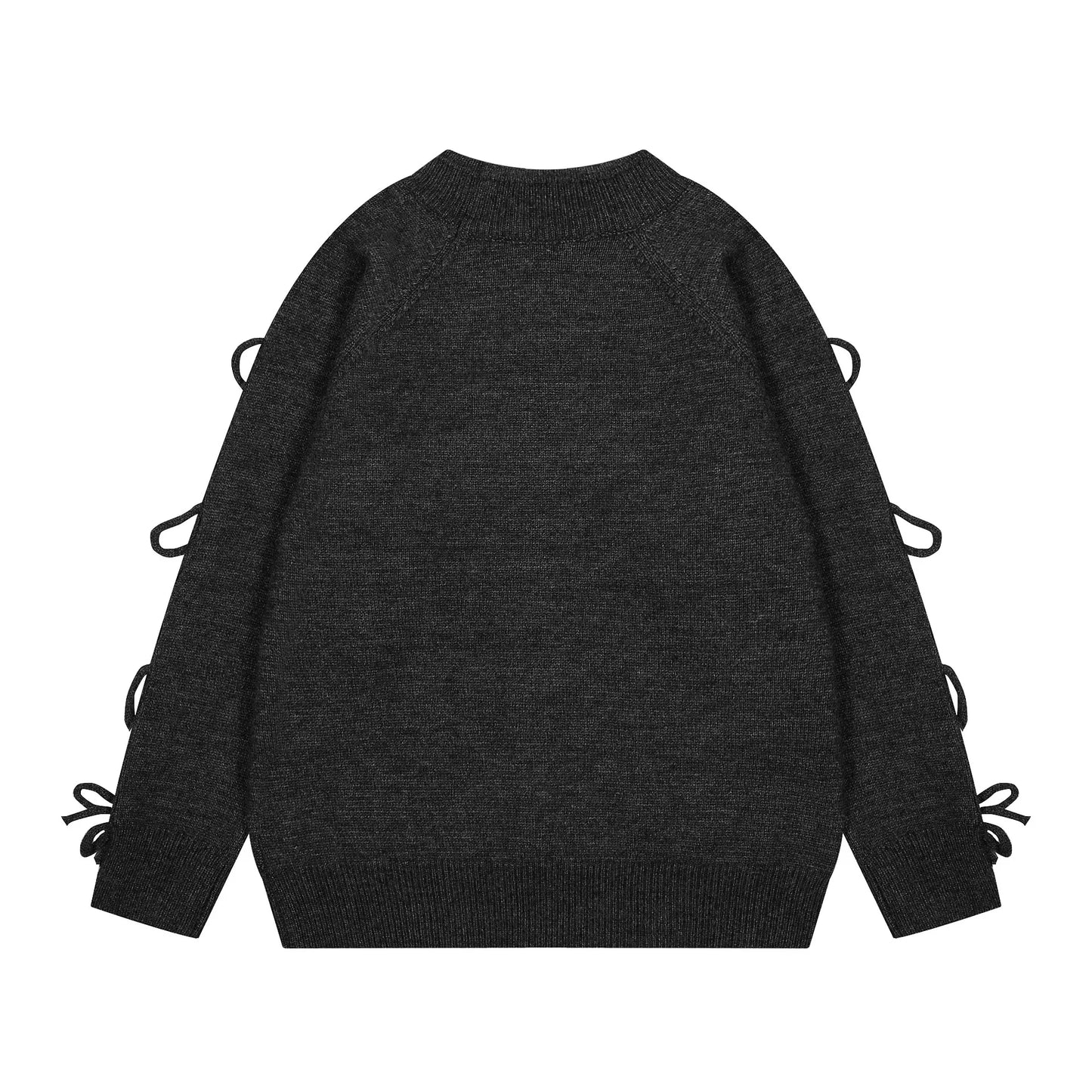 Ddbos Harajuku Japanese Retro Sweater Round Neck Men Pullover Knitwear Tops Autumn Winter New in Casual Loose Women Clothes Y2k Korean