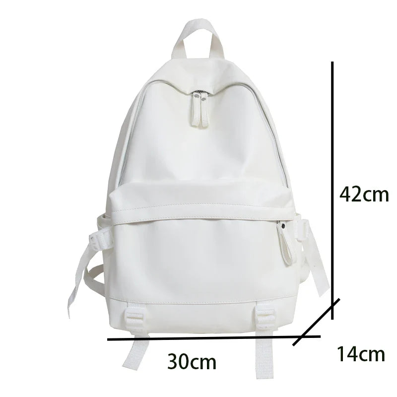 Ddbos Woman Backpack Large Capacity Leather Rucksack Women's Knapsack Travel Bagpacks School Bags for Teenage Girls Mochila Back Pack