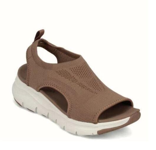 Ddbos Women Summer Mesh Casual Sandals Ladies Wedges Outdoor Shallow Platform Shoes Female Slip-On Light Comfort Shoes Plus Size