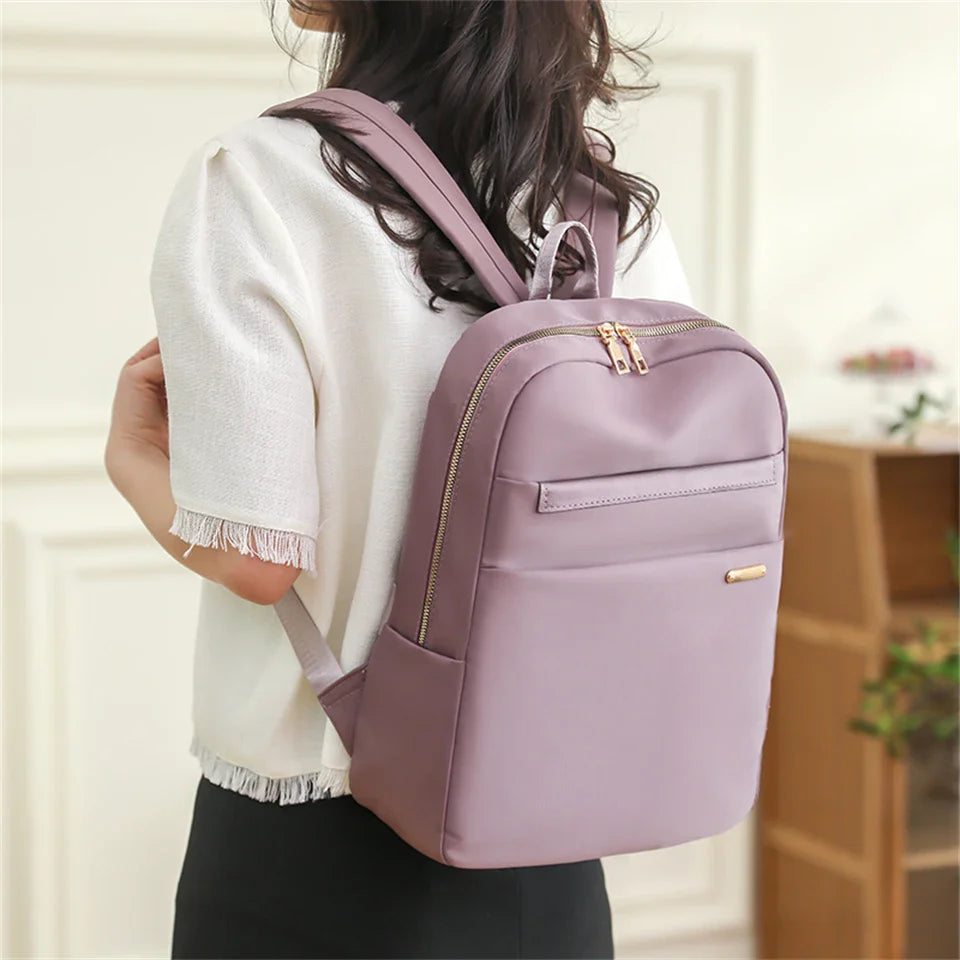 Ddbos Luxury Design Nylon Women Backpack Fashion Bagpack Classic Style School Bag for Girls New Travel High Capacity Bookbags Sac