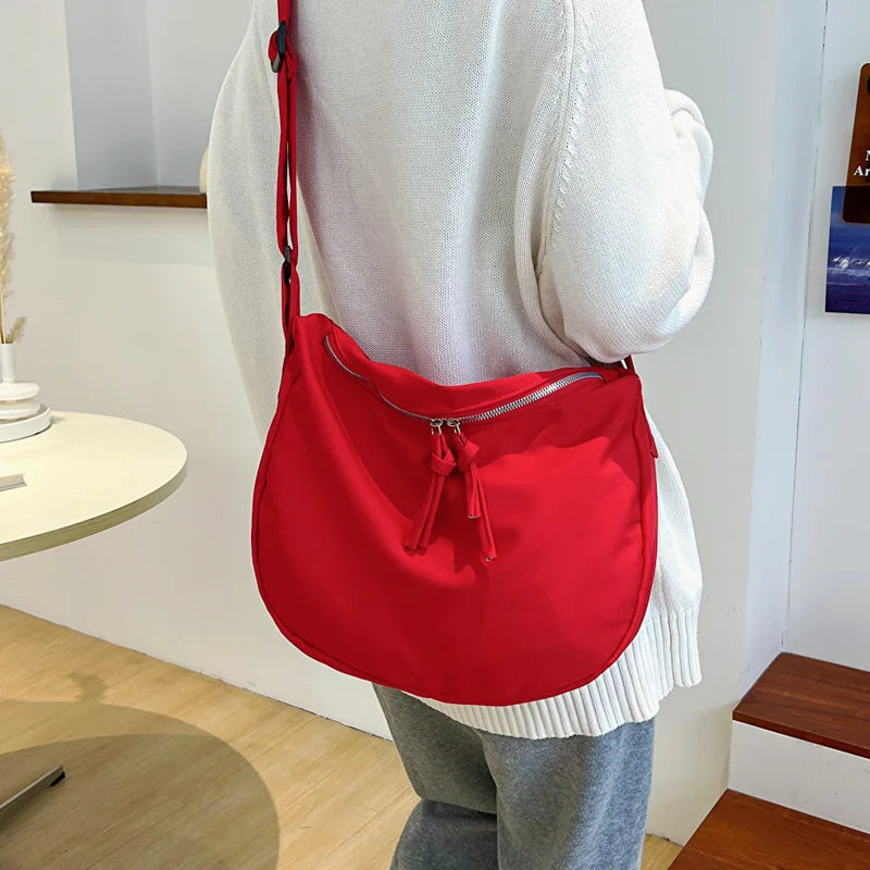 Ddbos Canvas Women's Bag Cheap Casual Large Capacity Shoulder Bags Fashion Zipper Handbags Shopper Student School Bag Shopping Bags