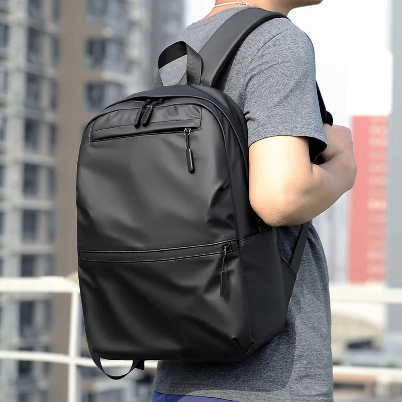 Ddbos New Fashion Large Capacity Men's Backpack Laptop Bag Waterproof Fabric Student School Bag Hot Sale