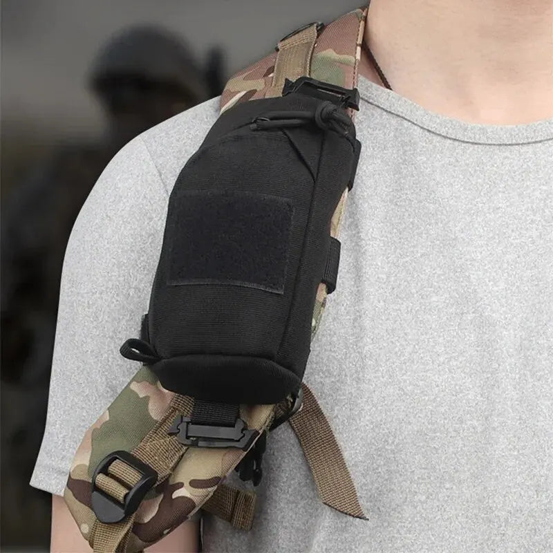 Ddbos Outdoor Shoulder Strap Bag Backpack Sundries Accessories Pouch 900D Nylon EDC Tactical Molle Medical Bag Travel Hiking Hunting