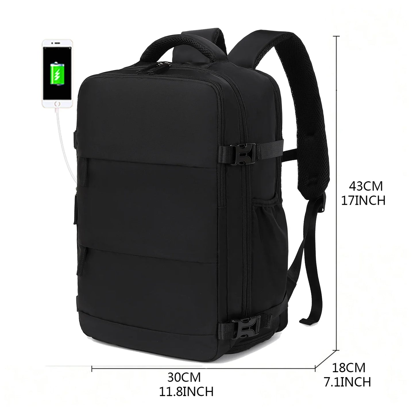 Ddbos Man Bag One Shoulder Multi-function Messenger Bag Password Lock Sports Bike Bag Waterproof USB Charging Port Anti-theft Chest BA