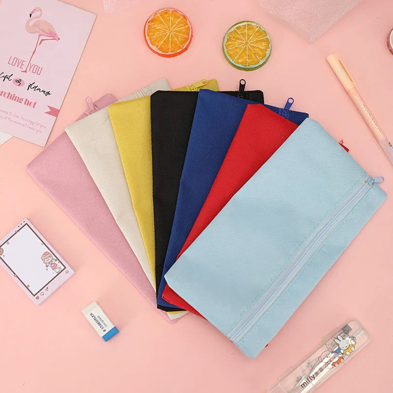 Ddbos Simple Pencil Case School Supplies Pencil Pouch Large Capacity Back To School Trousse Piornik Estuche Stationery Pencilcase