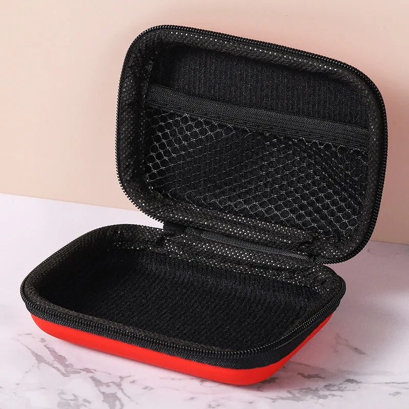 Ddbos Sundries Travel Storage Bag Charging Case for Earphone Package Zipper Bag Portable Travel Cable Organizer Electronics Storage