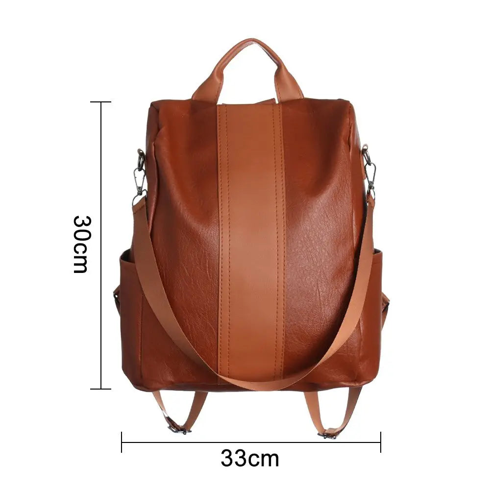 Ddbos Women Anti-theft Design Backpack Casual Daypack Outdoor Female Rucksack Women Shoulder Travel Multi-function Bags