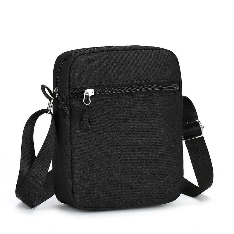 Ddbos Oxford Shoulder Bag Durable Mini Black Mobile Phone Bag Waist Pack Men Crossbody Bags Man Bag Handbag bolso de mano