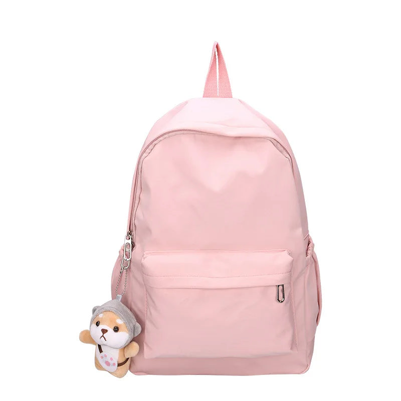 Ddbos Fashion Backpack Canvas Women Backpack Anti-theft Shoulder Bag New School Bag For Teenager Girls School Backapck Female