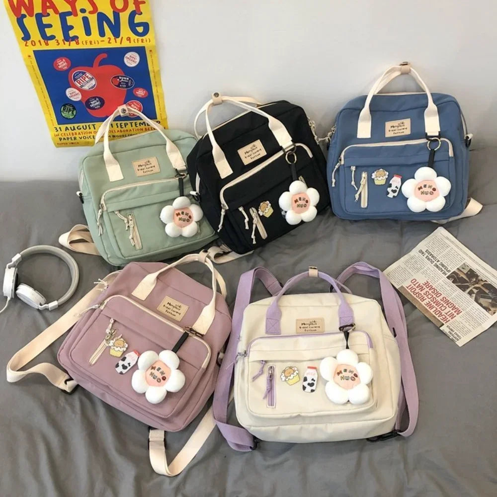 Ddbos BACK TO SCHOOL Japanese High School Girls Backpack School Bags for Teenage Girls Multi Pockets New Kawaii Backpack Women Harajuku Cute BookPack