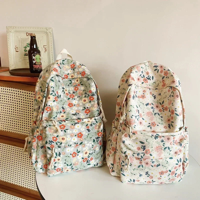 Ddbos 2024 New High Quality Women's Backpack Fashion Printed Popular Backpack Lightweight and Large Capacity Student Backpack BACK TO SCHOOL