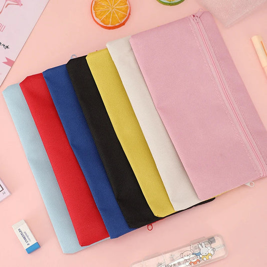 Simple Pencil Case School Supplies Pencil Pouch Large Capacity Back To School Trousse Piornik Estuche Stationery Pencilcase