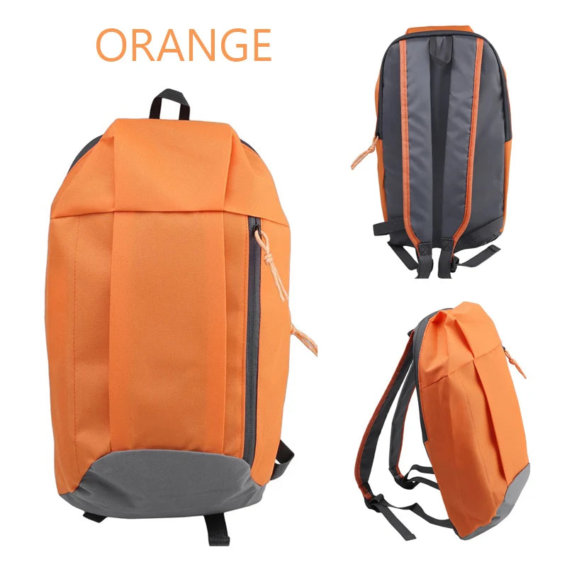 Ddbos Outdoor Sports Backpack Small Gym Bag Outdoor Fitness Riding Shoulder Bag Color Oxford Cloth Backpack