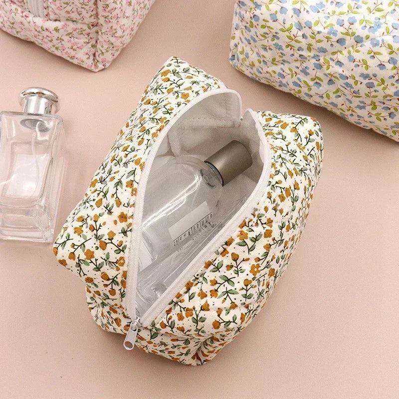 Ddbos Fragmented Makeup Bags Travel Skincare Products Zipper Bags Wash Bag Small Fresh Cosmetics Storage Bag Cosmetic Bag Accessory