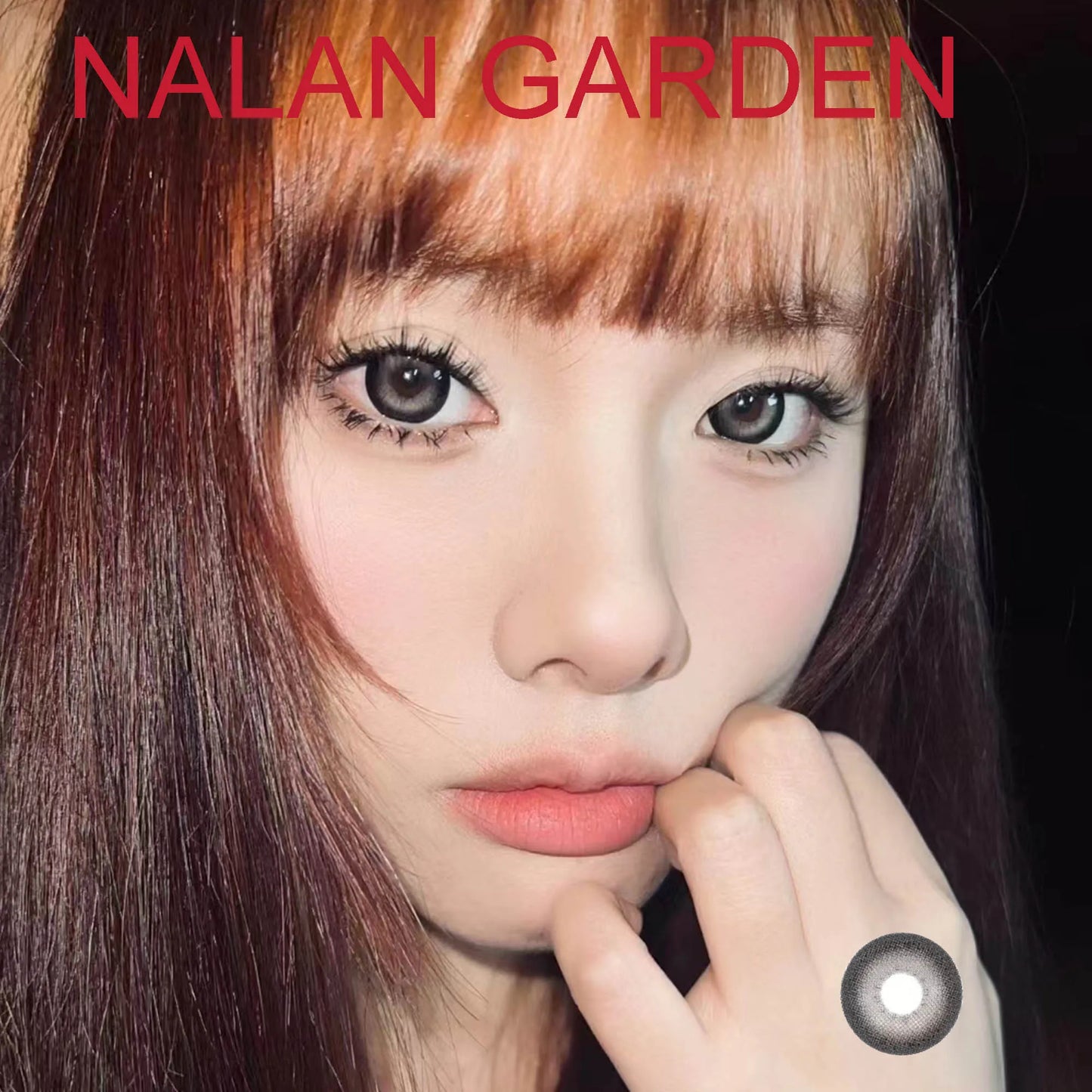 Ddbos 14.50mm Soft Eye Contact Lenses Women Men Fashion Makeup Accessories lentes de contacto Nalan Garden