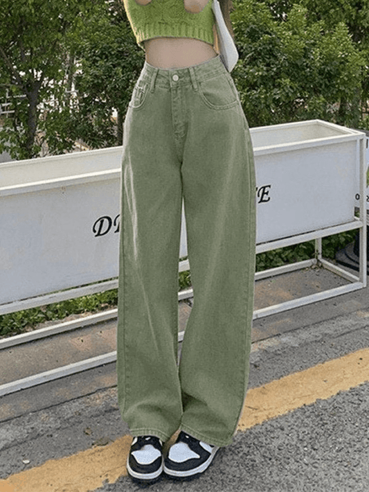 Ddbos - Light Wash Baggy Boyfriend Jeans